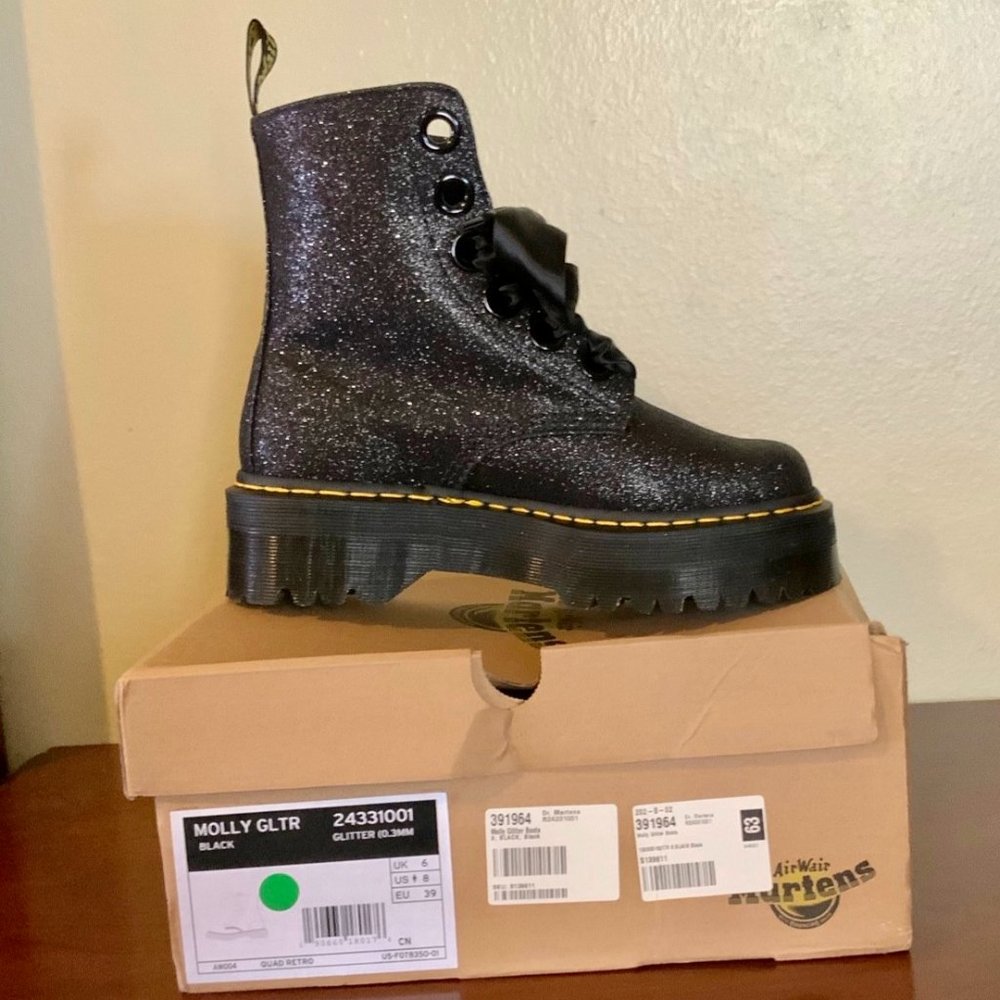 Dr. Martens Molly Glitter Boots